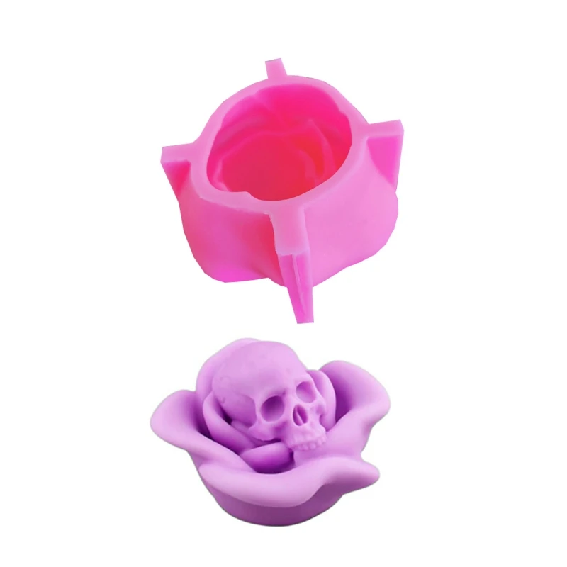Silicone Soap Molds Multifunctional Flower Skull Shaped Mold Candle Soap DIY Craft Handmade Mould Presents for Friends L21E
Silicone Soap Molds Multifunctional Flower Skull Shaped Mold Candle Soap DIY Craft Handmade Mould Presents for Friends L21E