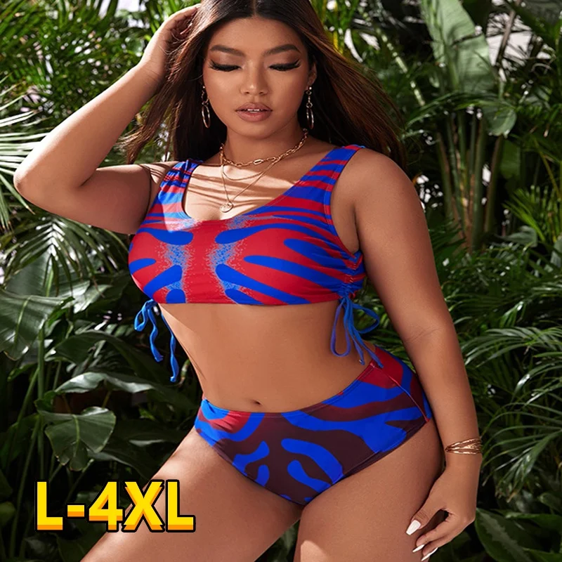 2022 New Plus Size Women Two-piece Bathing Suit Peach Print Tops Padded Bra High Waist Thong Large Size Bikini
2022 New Plus Size Women Two-piece Bathing Suit Peach Print Tops Padded Bra High Waist Thong Large Size Bikini