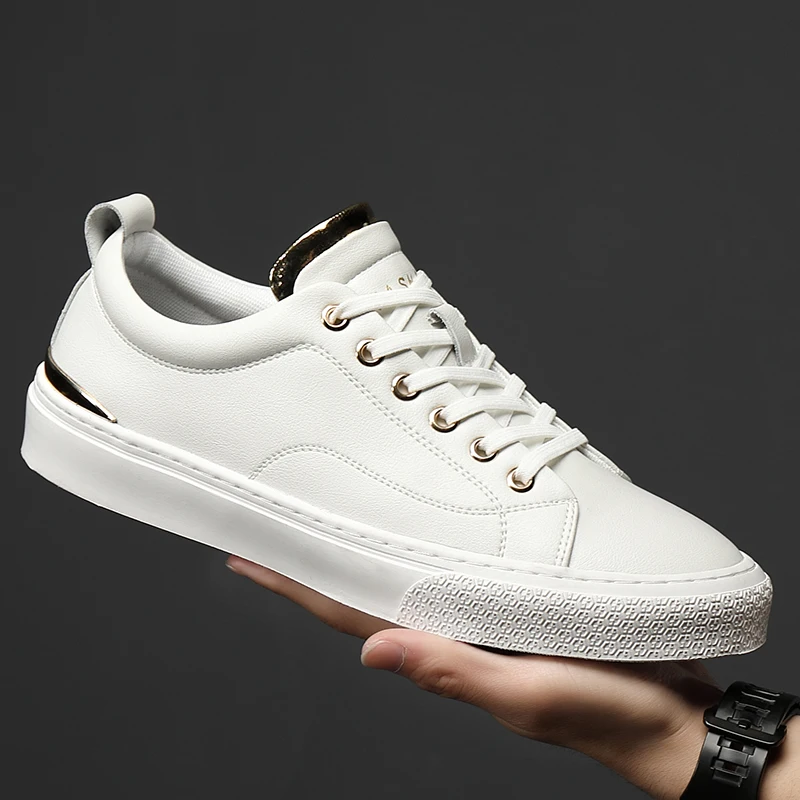 White Breathable Man Shoes 2022 Summer New Men's Casual Shoes Fashion Comfortable Men Snekaers Board Shoes Split Leather Zapatos
White Breathable Man Shoes 2022 Summer New Men's Casual Shoes Fashion Comfortable Men Snekaers Board Shoes Split Leather Zapatos