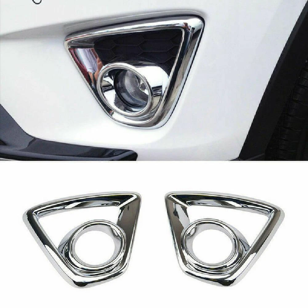 2pcs Car Front Fog Light Cover Fog Light Frame Modification Is Suitable For Mazda CX-5 2013-2015 Anti-fog Light Decorative Sequi
2pcs Car Front Fog Light Cover Fog Light Frame Modification Is Suitable For Mazda CX-5 2013-2015 Anti-fog Light Decorative Sequi