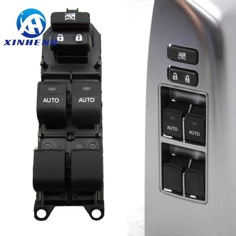 84820-0C030 Главный переключатель стеклоподъемника со стороны водителя слева для Toyota Sequoia 08-19 годов, кнопка управления стеклоподъемником Tundra
84820-0C030 Главный переключатель стеклоподъемника со стороны водителя слева для Toyota Sequoia 08-19 годов, кнопка управления стеклоподъемником Tundra