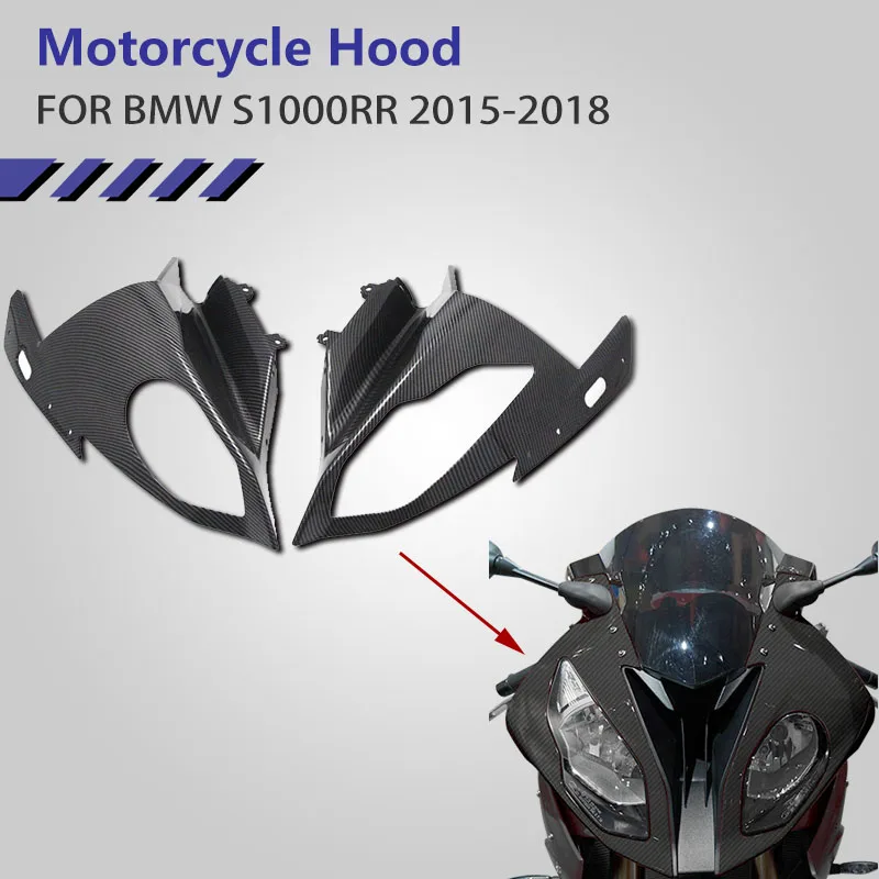 Motorcycle parts BMW S1000RR carbon fiber design front headlight fairing 2015 2016 2017 2018 ABS fairing
Motorcycle parts BMW S1000RR carbon fiber design front headlight fairing 2015 2016 2017 2018 ABS fairing