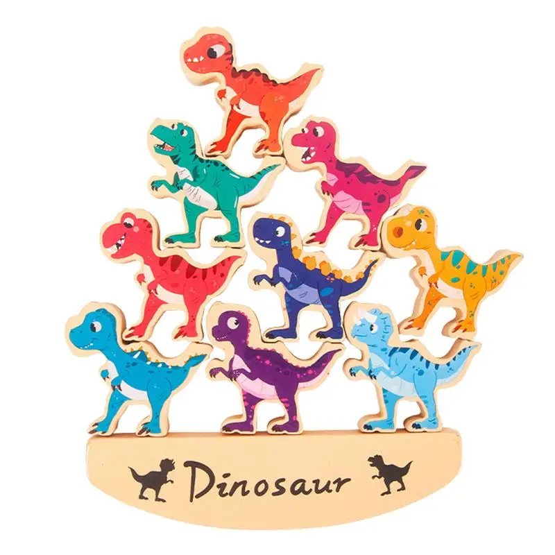 Наборы строительных блоков, деревянные игрушки для укладки, пазл-Балансировка динозавров Монтессори, обучающие игрушки для детей, балансировочная игрушка динозавра
Наборы строительных блоков, деревянные игрушки для укладки, пазл-Балансировка динозавров Монтессори, обучающие игрушки для детей, балансировочная игрушка динозавра