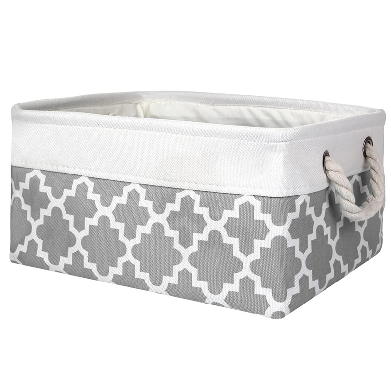 Корзина для хранения с ручкой, складная тканевая коробка для хранения полок, органайзер для шкафа, коробка для хранения одежды и игрушек 
Корзина для хранения с ручкой, складная тканевая коробка для хранения полок, органайзер для шкафа, коробка для хранения одежды и игрушек