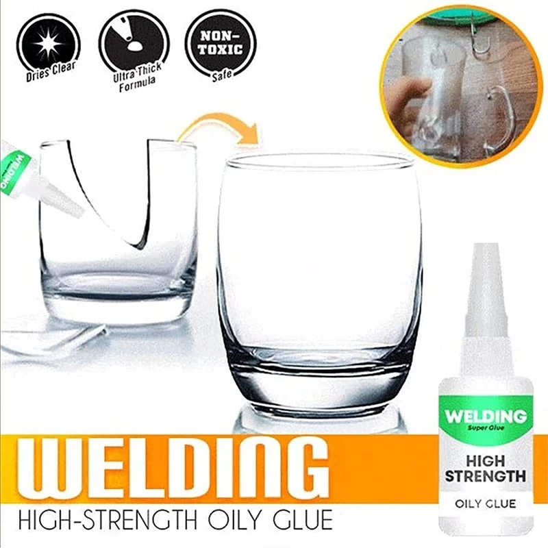50/30g Welding High-strength Oily Glue Instant Glue Waterproof Super Strong Glue for Plastic Wood Ceramics Metal Quick Dry Glue
50/30g Welding High-strength Oily Glue Instant Glue Waterproof Super Strong Glue for Plastic Wood Ceramics Metal Quick Dry Glue