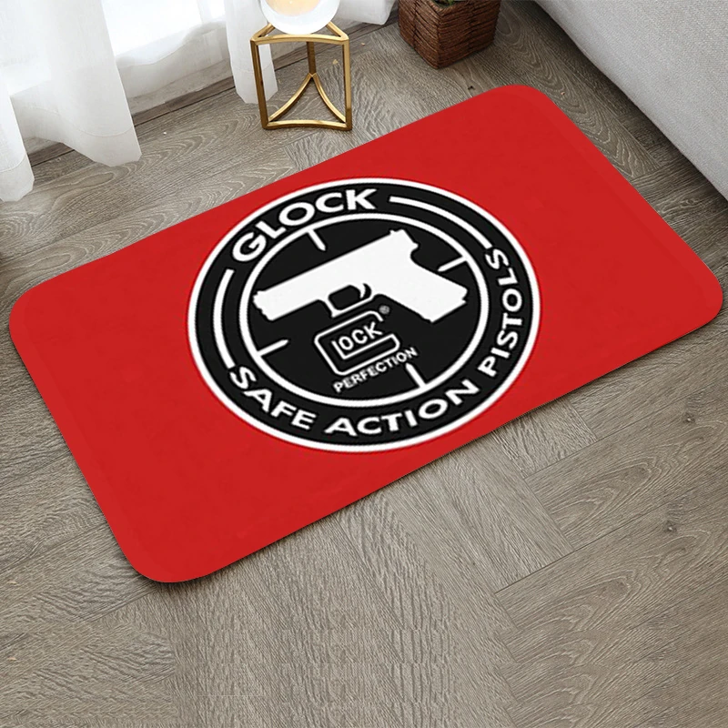 GLOCK Foot Mat Bathroom Rug Bath Mats Balcony Room Rugs Kitchen Carpet House Entrance Door Hallway Floor Home Welcome Non-slip
GLOCK Foot Mat Bathroom Rug Bath Mats Balcony Room Rugs Kitchen Carpet House Entrance Door Hallway Floor Home Welcome Non-slip