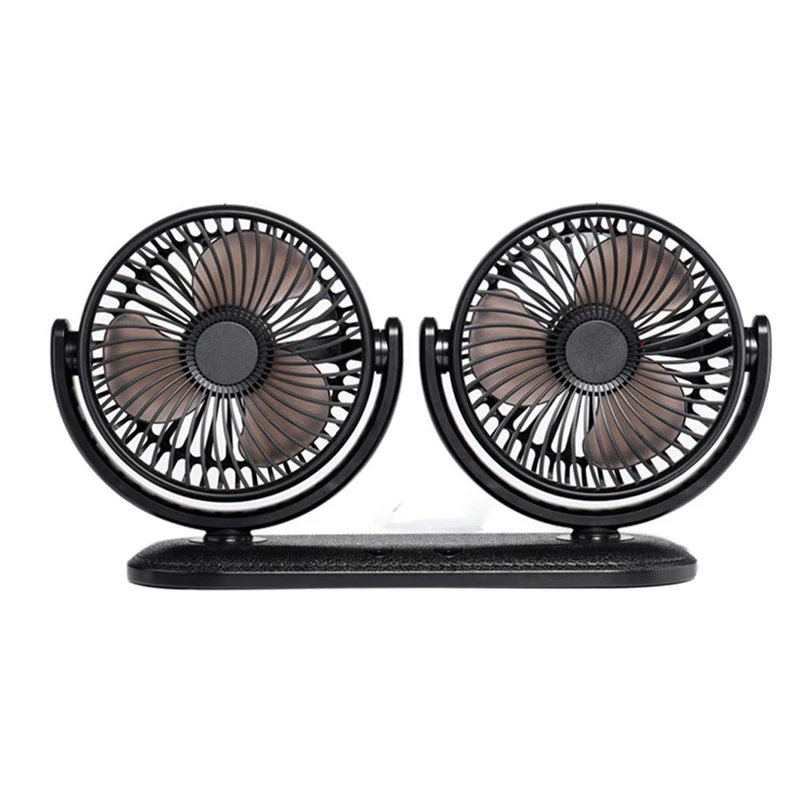 Portable Mini Car Fan, Rotatable Air Cooling Dual Head USB Fans For Boat, Vehicles, Dashboard, Wall Mounted USB Fan
Portable Mini Car Fan, Rotatable Air Cooling Dual Head USB Fans For Boat, Vehicles, Dashboard, Wall Mounted USB Fan