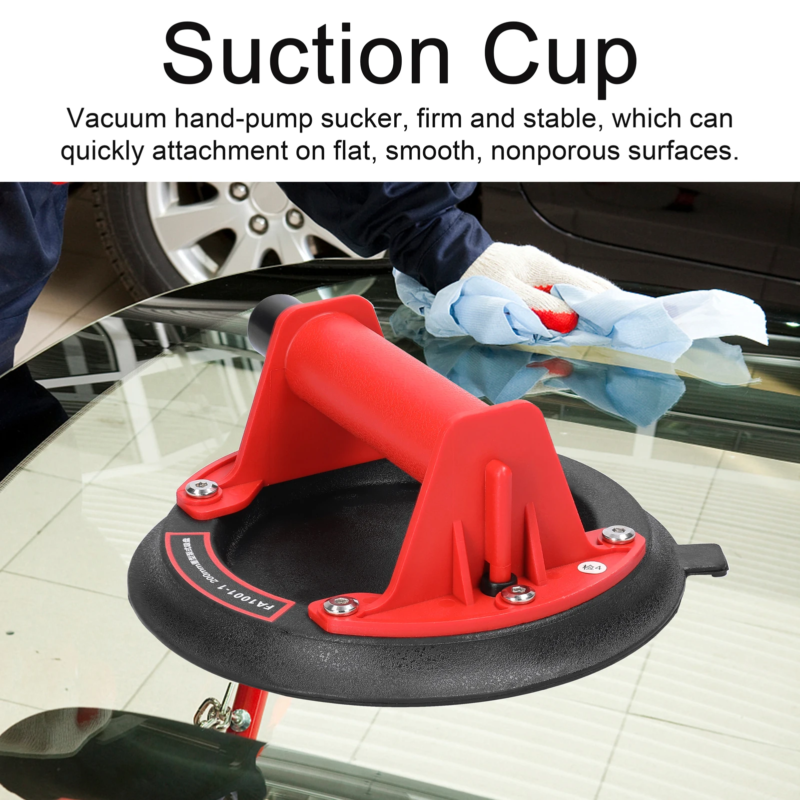 Vacuum Suction Cup 7.87 inch 100kg High Bearing Capacity Heavy Duty Vacuum Ceramic Tile Lifter for Granite Glass Lifting Tool
Vacuum Suction Cup 7.87 inch 100kg High Bearing Capacity Heavy Duty Vacuum Ceramic Tile Lifter for Granite Glass Lifting Tool