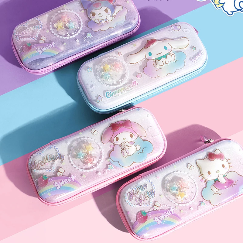 Hello Kittys Stationery Box Sanrios Kuromi Student Pencil Case Anime High Capacity Pencil Case Kawaii Girl Stationery Storage
Hello Kittys Stationery Box Sanrios Kuromi Student Pencil Case Anime High Capacity Pencil Case Kawaii Girl Stationery Storage