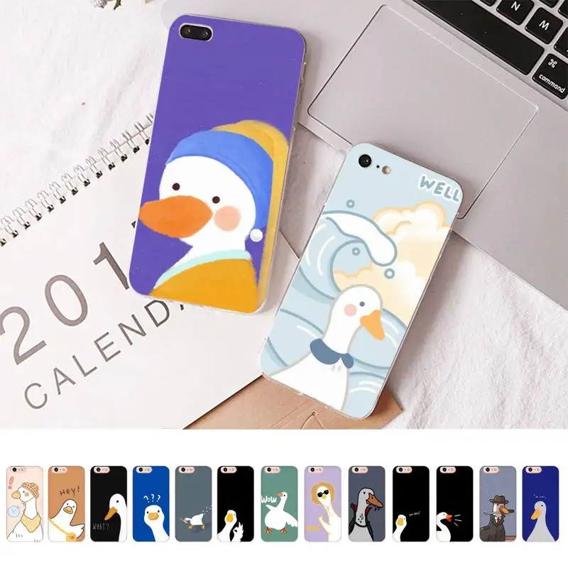 Cartoon Cute Goose Phone Case For iPhone 8 7 6 6S Plus X SE 2020 XR XS 14 11 12 13 Mini Pro Max Mobile Case
Cartoon Cute Goose Phone Case For iPhone 8 7 6 6S Plus X SE 2020 XR XS 14 11 12 13 Mini Pro Max Mobile Case