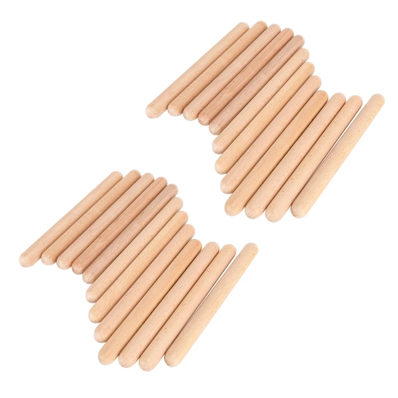 12 Pairs Wood Claves Musical Percussion Instrument Rhythm Sticks Percussion Rhythm Sticks Children Musical Toy
12 Pairs Wood Claves Musical Percussion Instrument Rhythm Sticks Percussion Rhythm Sticks Children Musical Toy