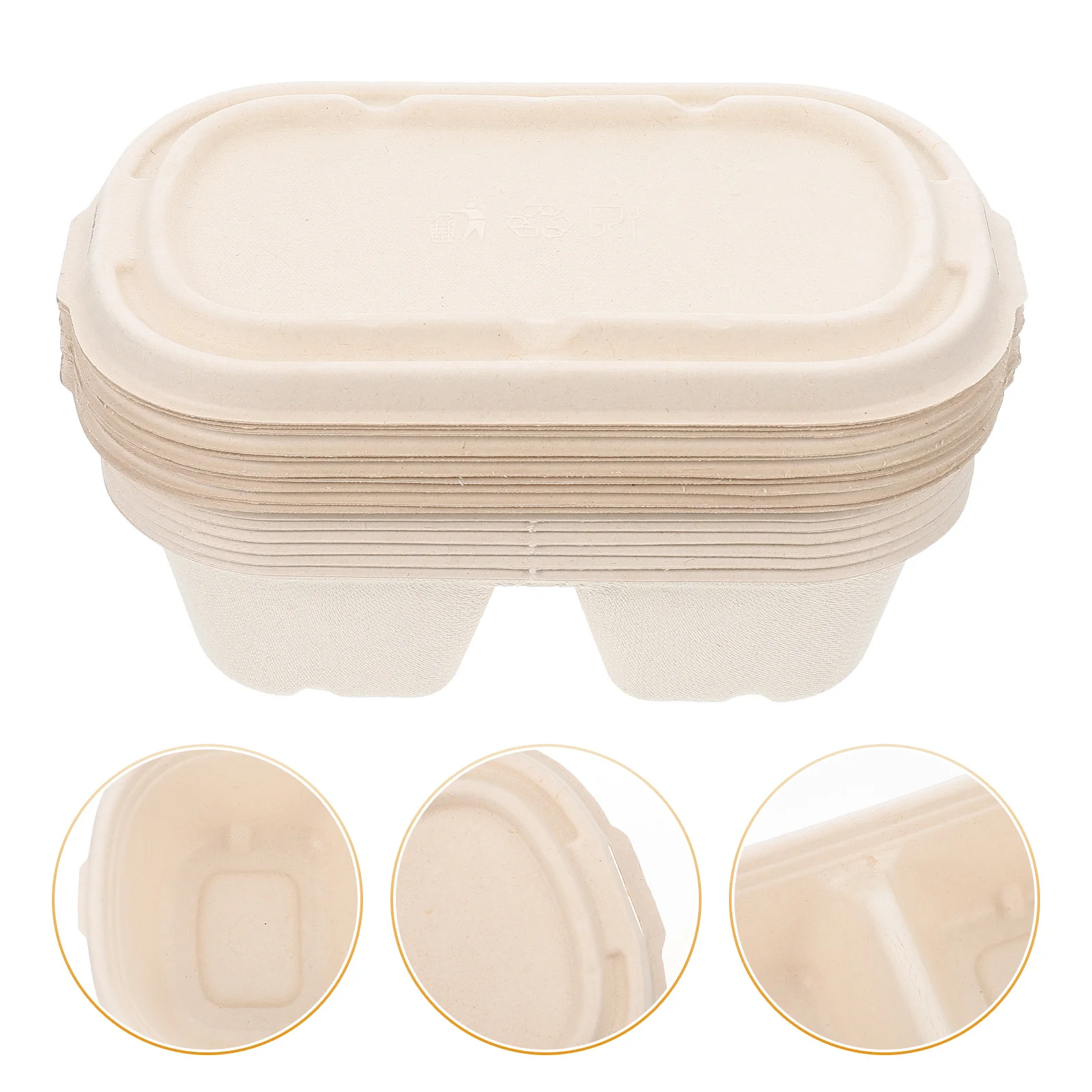 10Pcs Disposable Food Packing Boxes Salad Takeout Boxes Disposable Paper Bowls Light Meal Packing Boxes for Canteen
10Pcs Disposable Food Packing Boxes Salad Takeout Boxes Disposable Paper Bowls Light Meal Packing Boxes for Canteen