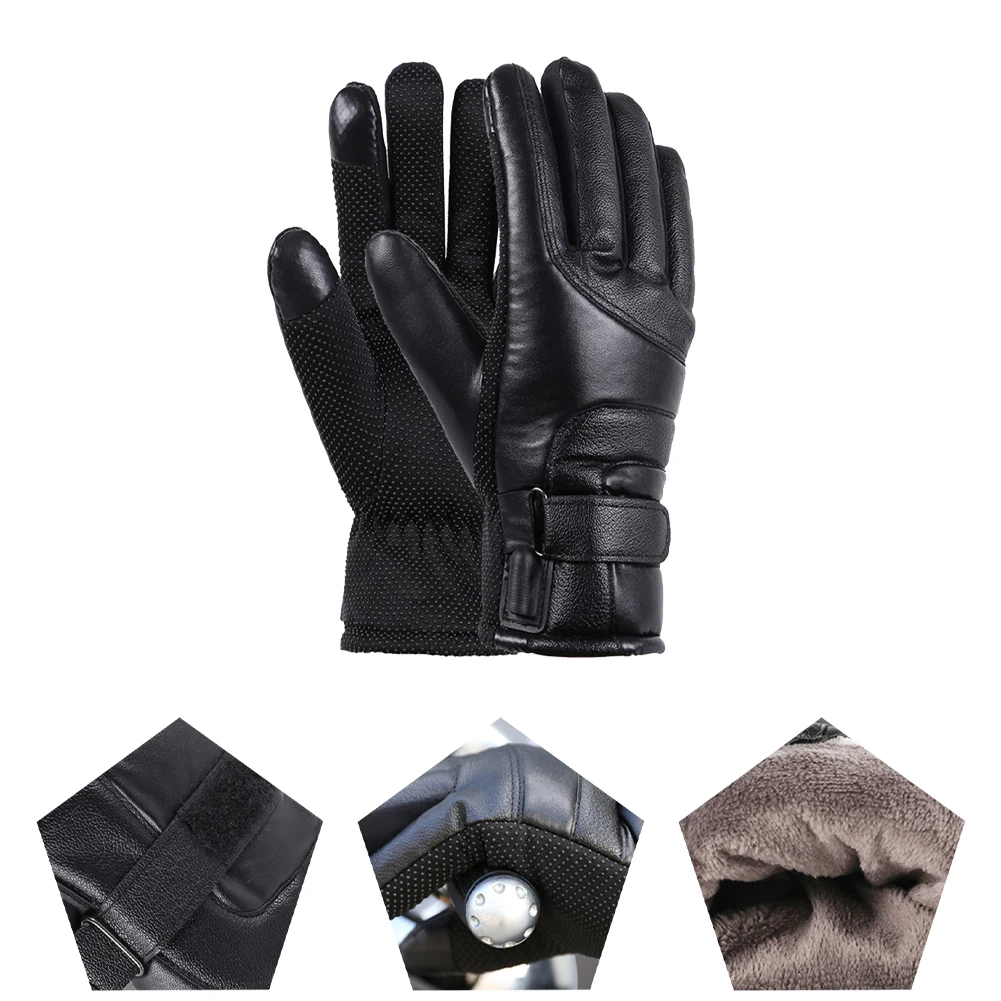 1pair USB Heating Gloves Three-speed Temperature Adjustment Winter Riding Windproof Electric Heated Gloves Motorcycle Equipment
1pair USB Heating Gloves Three-speed Temperature Adjustment Winter Riding Windproof Electric Heated Gloves Motorcycle Equipment