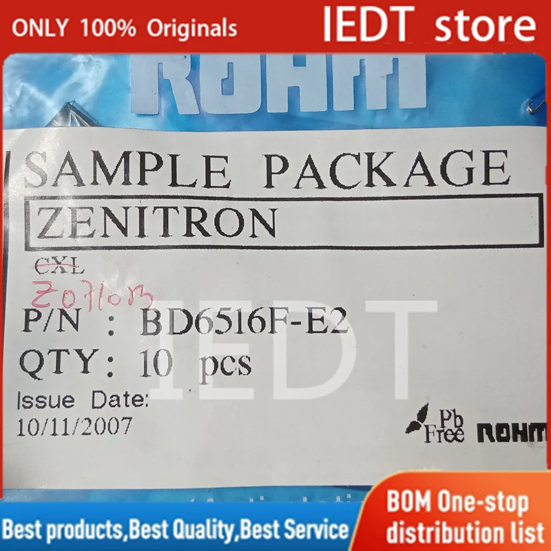 10PCS /LOT BD6516F-E2 100% new and original
10PCS /LOT BD6516F-E2 100% new and original