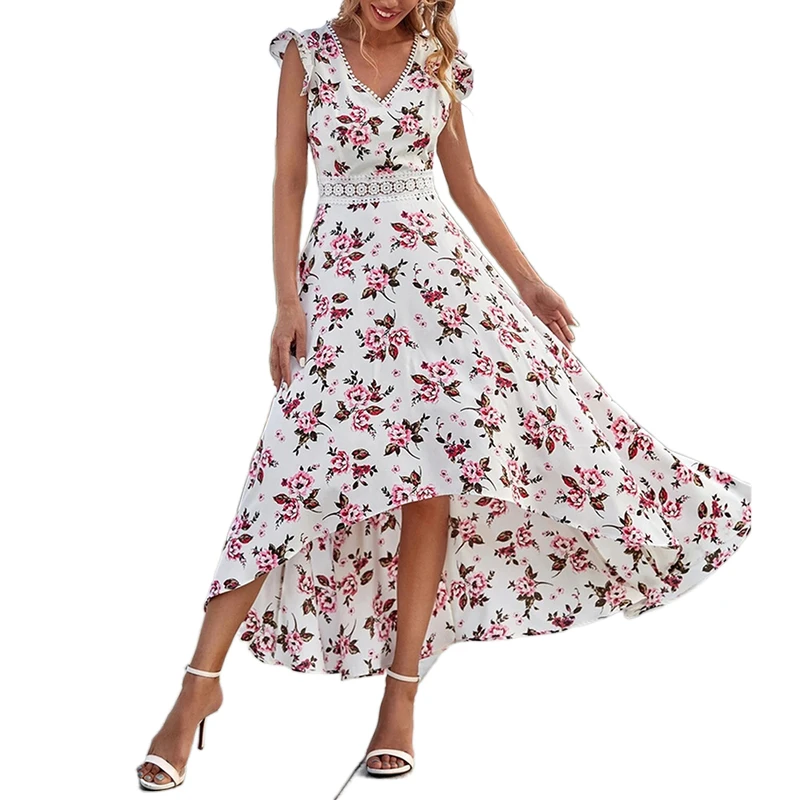 2022 Women's Bandage Dress Summer Beach Elegant Long Dresses Woman Floral Print Maxi Slim Dresses For Women Vestidos Beach Dress
2022 Women's Bandage Dress Summer Beach Elegant Long Dresses Woman Floral Print Maxi Slim Dresses For Women Vestidos Beach Dress