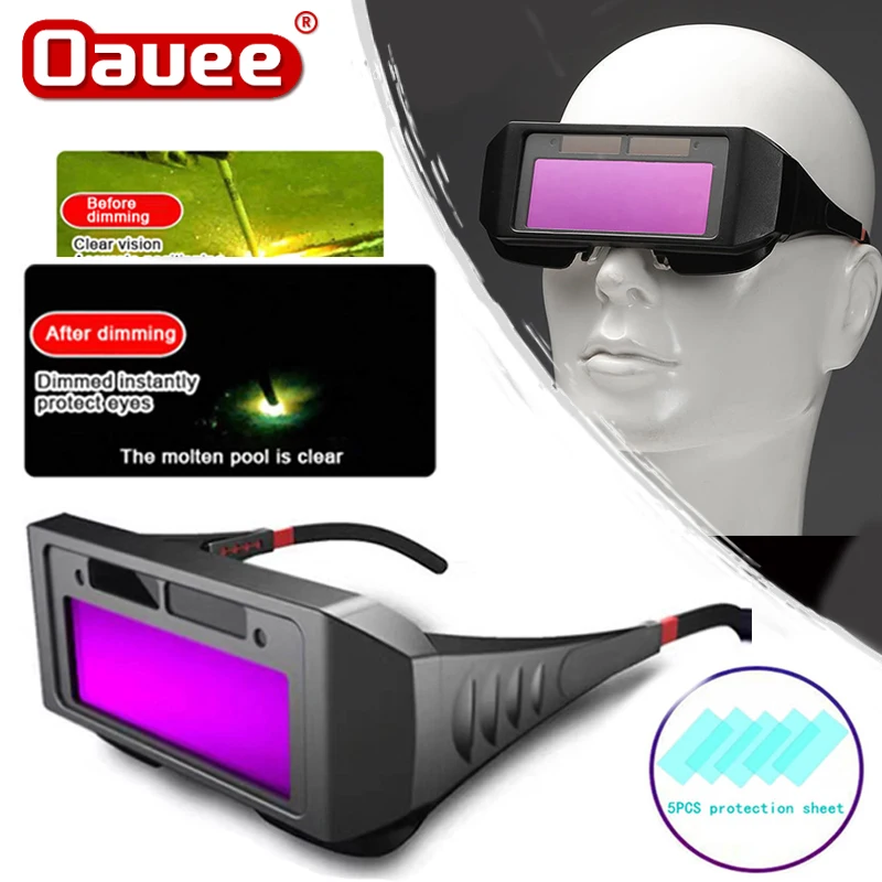Automatic Dimming Welding Glasses Argon Arc Welding Solar Goggles Special Anti-glare Glasses tools For Protection Goggles Tools
Automatic Dimming Welding Glasses Argon Arc Welding Solar Goggles Special Anti-glare Glasses tools For Protection Goggles Tools