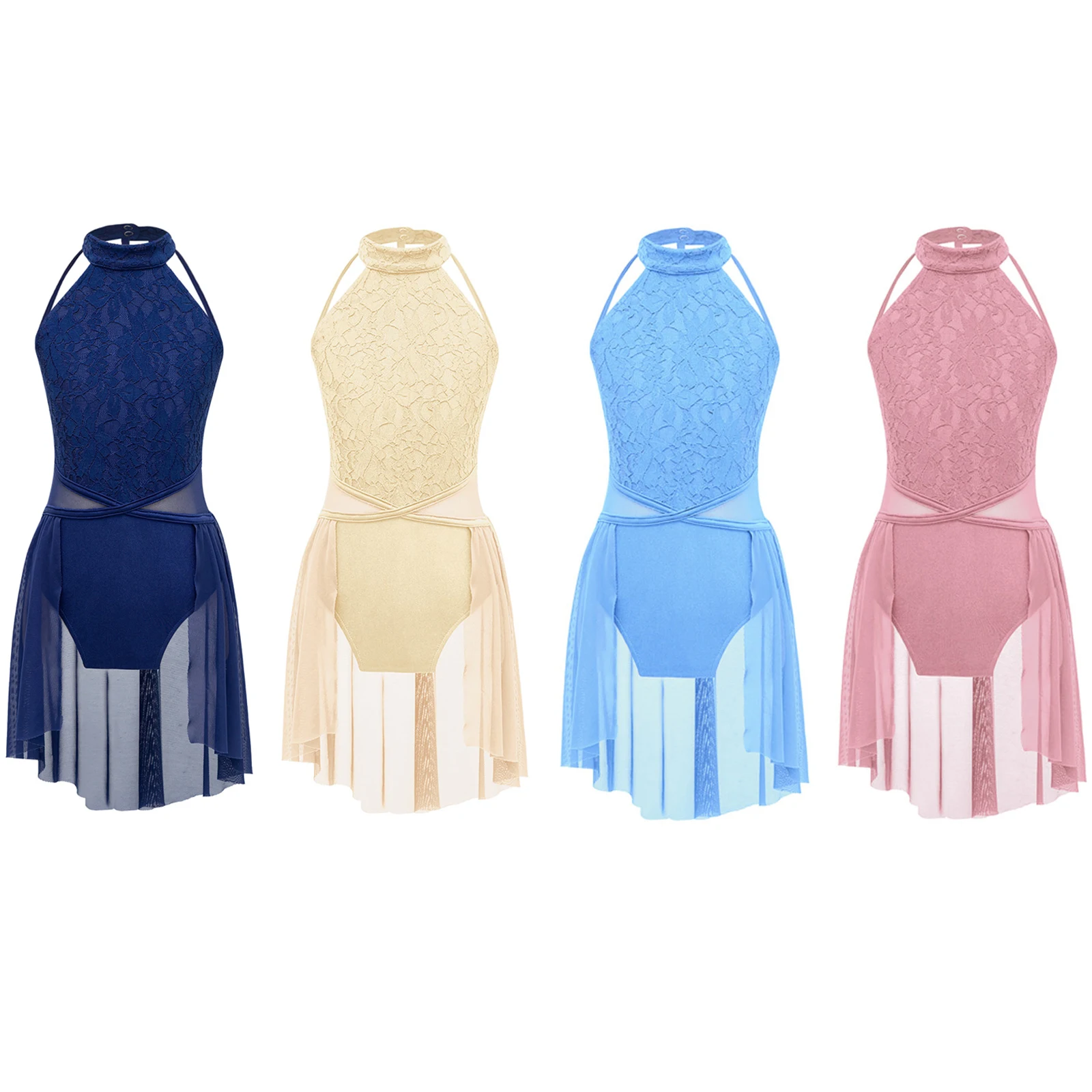 Kids Girls Ballet Dance Dress Lace Floral Patchwork Modern Lyrical Dancewear Ballroom Gymnastics Camisole Costume
Kids Girls Ballet Dance Dress Lace Floral Patchwork Modern Lyrical Dancewear Ballroom Gymnastics Camisole Costume