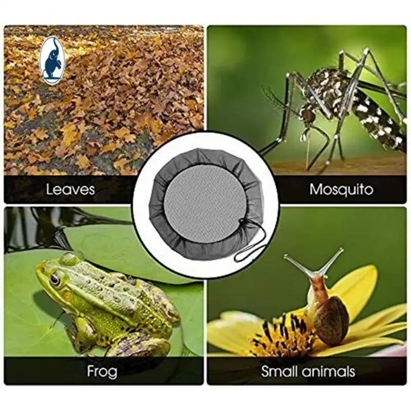 Garden Rain Bucket Net Cover Filter Net Anti-falling Leaf Insects Water Tank Protective Cover 95cm Diameter With Drawstring
Garden Rain Bucket Net Cover Filter Net Anti-falling Leaf Insects Water Tank Protective Cover 95cm Diameter With Drawstring