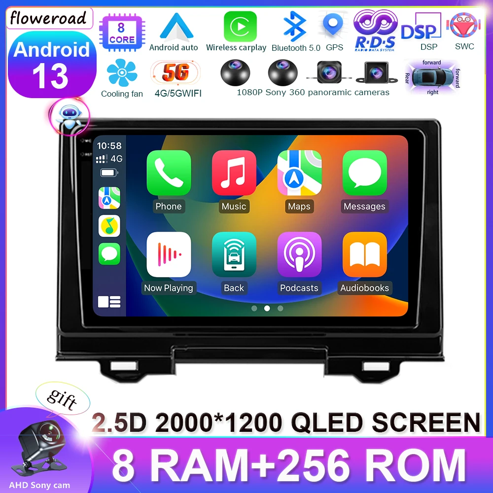 Carplay auto Android 13 256G 8CORE DSP RDS For Honda HR-V RV, RZ 2021 Car Radio Multimedia Video Player Navigation GPS 4G WIFI
Carplay auto Android 13 256G 8CORE DSP RDS For Honda HR-V RV, RZ 2021 Car Radio Multimedia Video Player Navigation GPS 4G WIFI