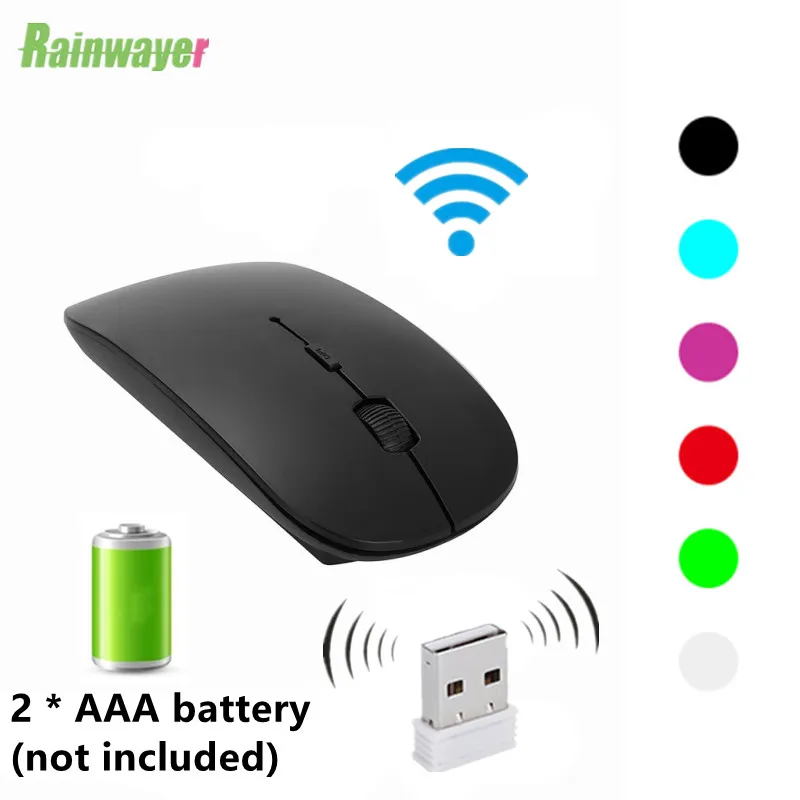 Мышь беспроводная оптическая ультратонкая с USB-приемником, 2,4 ГГц
Мышь беспроводная оптическая ультратонкая с USB-приемником, 2,4 ГГц