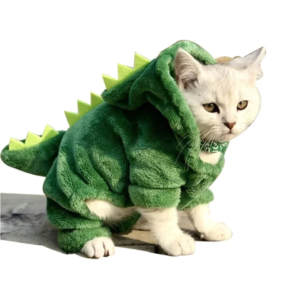 For Pet Cat Clothes Puppy Dog Cat Funny Dinosaur Costume Winter Warm Plush Cat Coat Fleece Hoodies Sweater Small Dog Kitten
For Pet Cat Clothes Puppy Dog Cat Funny Dinosaur Costume Winter Warm Plush Cat Coat Fleece Hoodies Sweater Small Dog Kitten