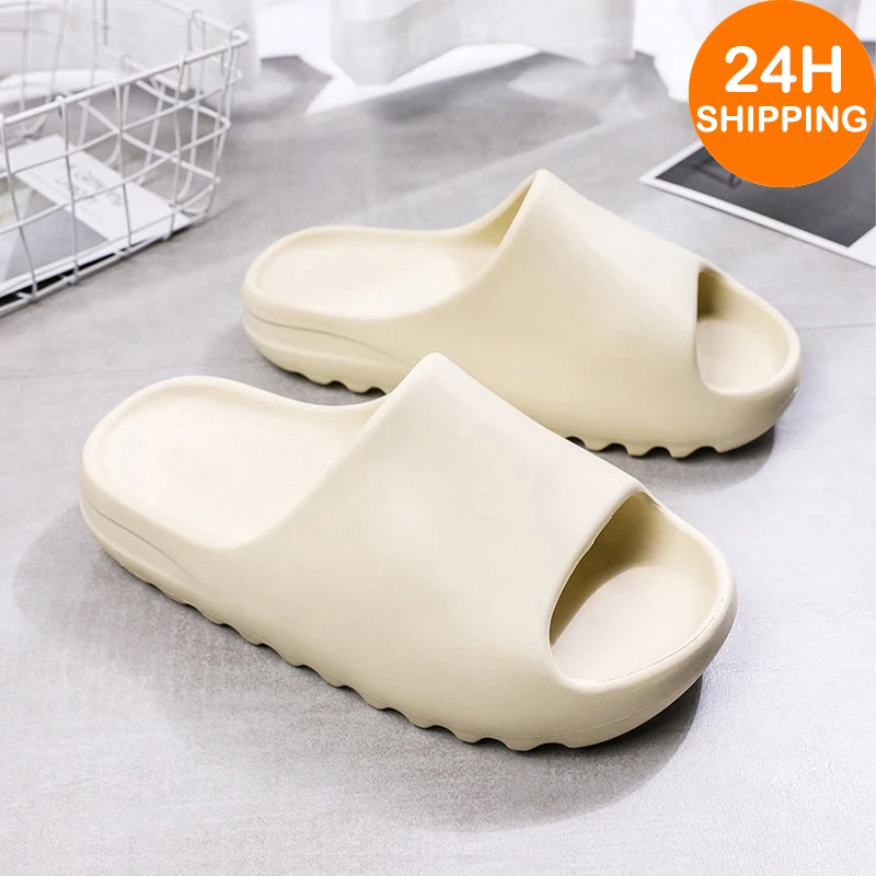 Summer Men Women Beach Slippers Luxury Brand Fashion Sandals Outdoor Indoor Non-Slip New Designer Ladies Slides Platform Shoes
Summer Men Women Beach Slippers Luxury Brand Fashion Sandals Outdoor Indoor Non-Slip New Designer Ladies Slides Platform Shoes