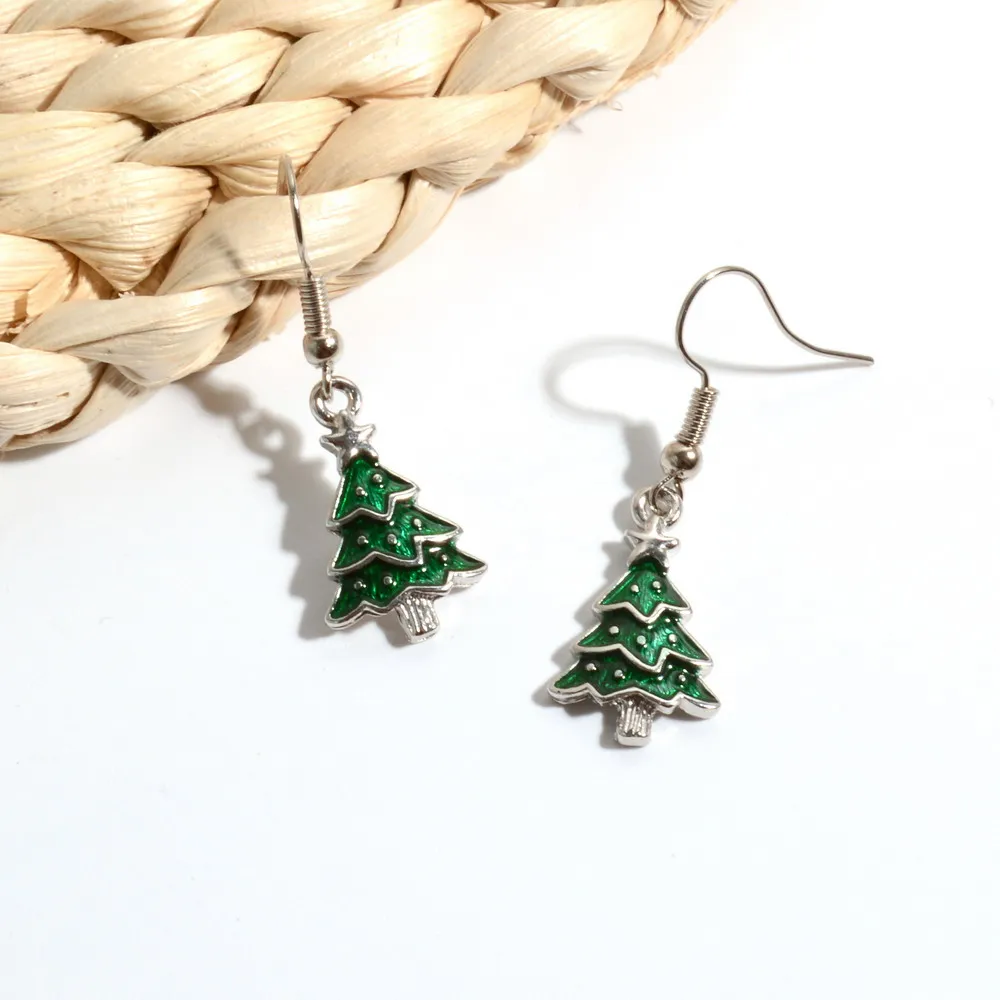 Christmas Drop Earrings for Women Thanksgiving Gold Foil Christmas Tree Pendant Earrings Holiday Jewelry Whoelsale
Christmas Drop Earrings for Women Thanksgiving Gold Foil Christmas Tree Pendant Earrings Holiday Jewelry Whoelsale