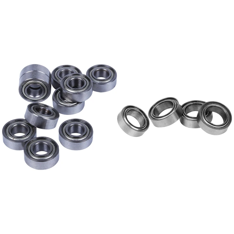20 Pcs Miniature Sealed Metal Shielded Metric Radial Ball Bearing Model, MR115 ZZ 5X11X 4MM & MR85-ZZ 5X8X2.5Mm
20 Pcs Miniature Sealed Metal Shielded Metric Radial Ball Bearing Model, MR115 ZZ 5X11X 4MM & MR85-ZZ 5X8X2.5Mm