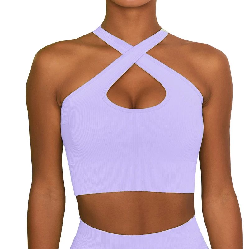 Seamless Sports Underwear Vest Cross Shoulder Straps Outdoor Running Cycling Yoga Bra Gym Exercise Fitness Vest Top
Seamless Sports Underwear Vest Cross Shoulder Straps Outdoor Running Cycling Yoga Bra Gym Exercise Fitness Vest Top