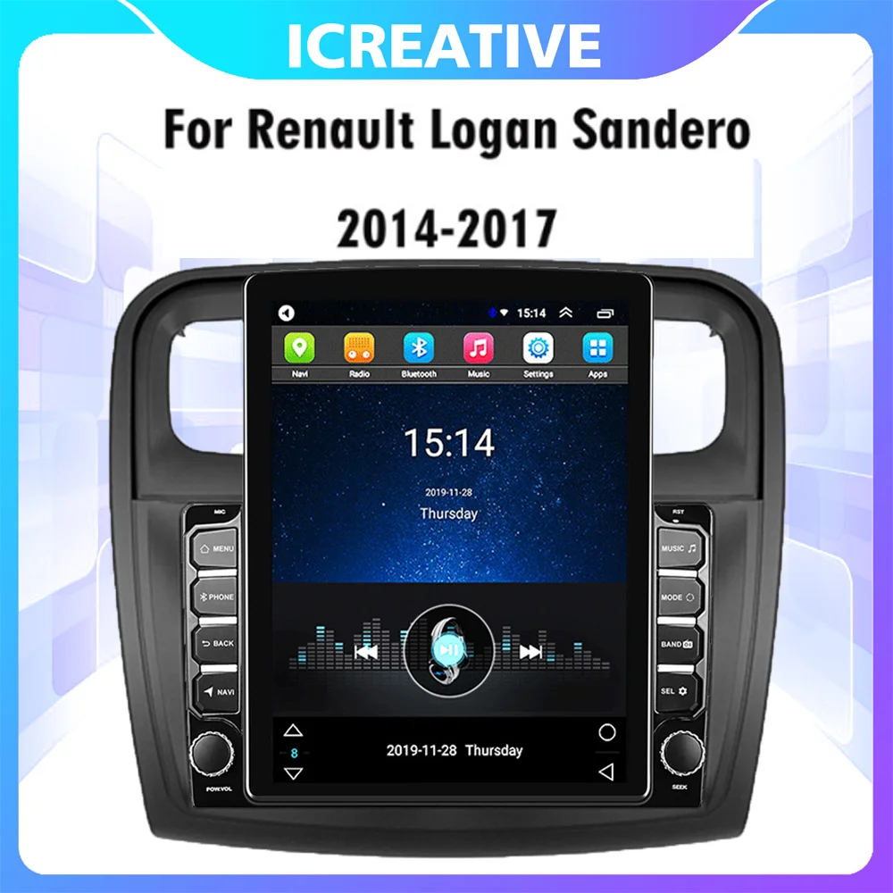 4G Carplay 2 Din 9.7" Tesla Screen Car Multimedia Player Android Autoradio For Renault Logan Sandero 2014-2017 GPS Navigator
4G Carplay 2 Din 9.7" Tesla Screen Car Multimedia Player Android Autoradio For Renault Logan Sandero 2014-2017 GPS Navigator