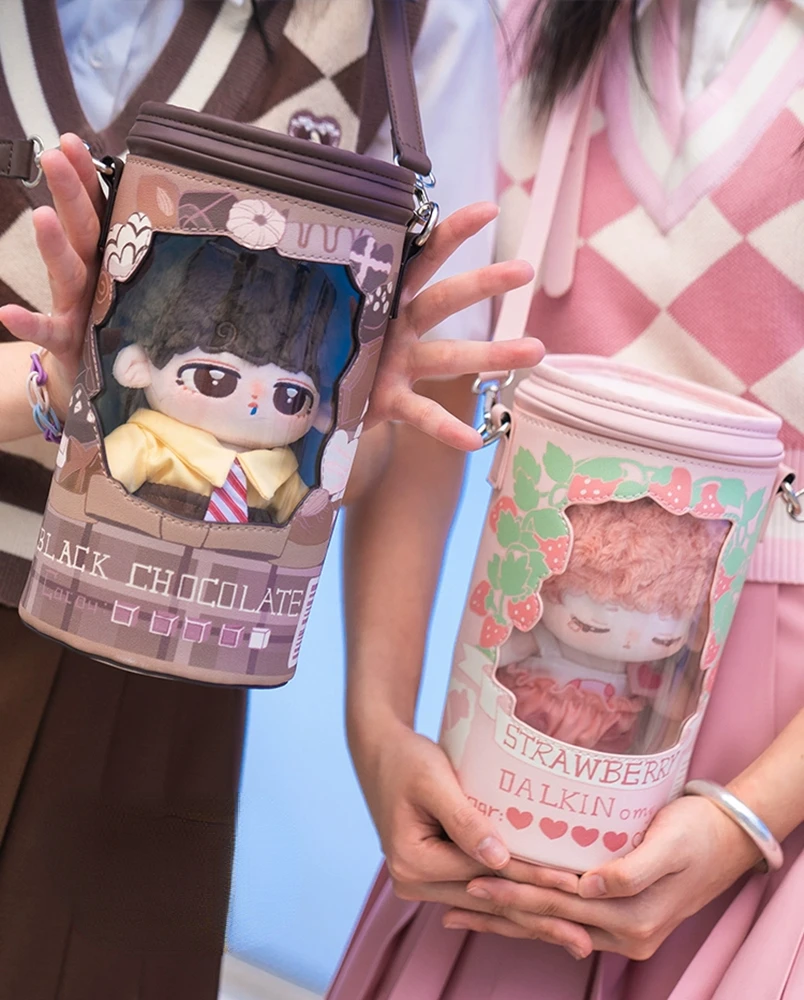Transparent Totes Cosplay Props Cute Lolita Strawberry Chocolate Bags For Women 20cm Doll Toy Shouder Crossbody Bag C GL
Transparent Totes Cosplay Props Cute Lolita Strawberry Chocolate Bags For Women 20cm Doll Toy Shouder Crossbody Bag C GL