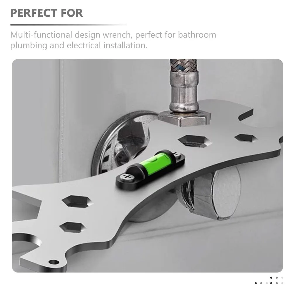 Двусторонний сантехнический ключ UKCOCO из нержавеющей стали
Двусторонний сантехнический ключ UKCOCO из нержавеющей стали