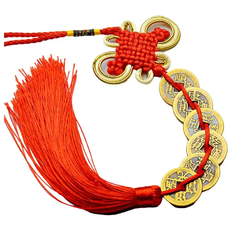 Chinese Knot Tassels Decorative Bronze Coin Silk Tassel Fringe Garniture Diy Tassel Trim for Curtain Fringe Bag Pendant Decor 
Chinese Knot Tassels Decorative Bronze Coin Silk Tassel Fringe Garniture Diy Tassel Trim for Curtain Fringe Bag Pendant Decor