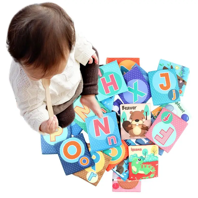 Soft Alphabet Cards Kid Learning Toys 26Pcs ABC Alphabet Child Flash Cards Early Learning Toy With Storage Bag Soft Cloth Letter
Soft Alphabet Cards Kid Learning Toys 26Pcs ABC Alphabet Child Flash Cards Early Learning Toy With Storage Bag Soft Cloth Letter