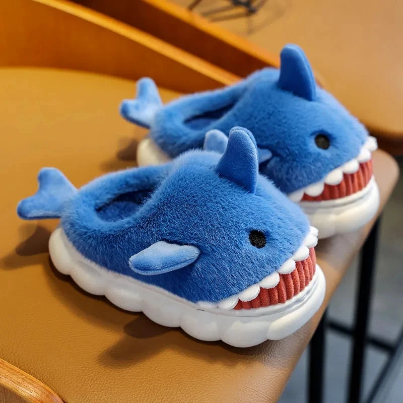 Babi Shark Slippers Large Size 22-41 Indoor Furry Shoes For Children's Winter Home Fur Flip Flops Cotton Shark Shoes Baby
Babi Shark Slippers Large Size 22-41 Indoor Furry Shoes For Children's Winter Home Fur Flip Flops Cotton Shark Shoes Baby