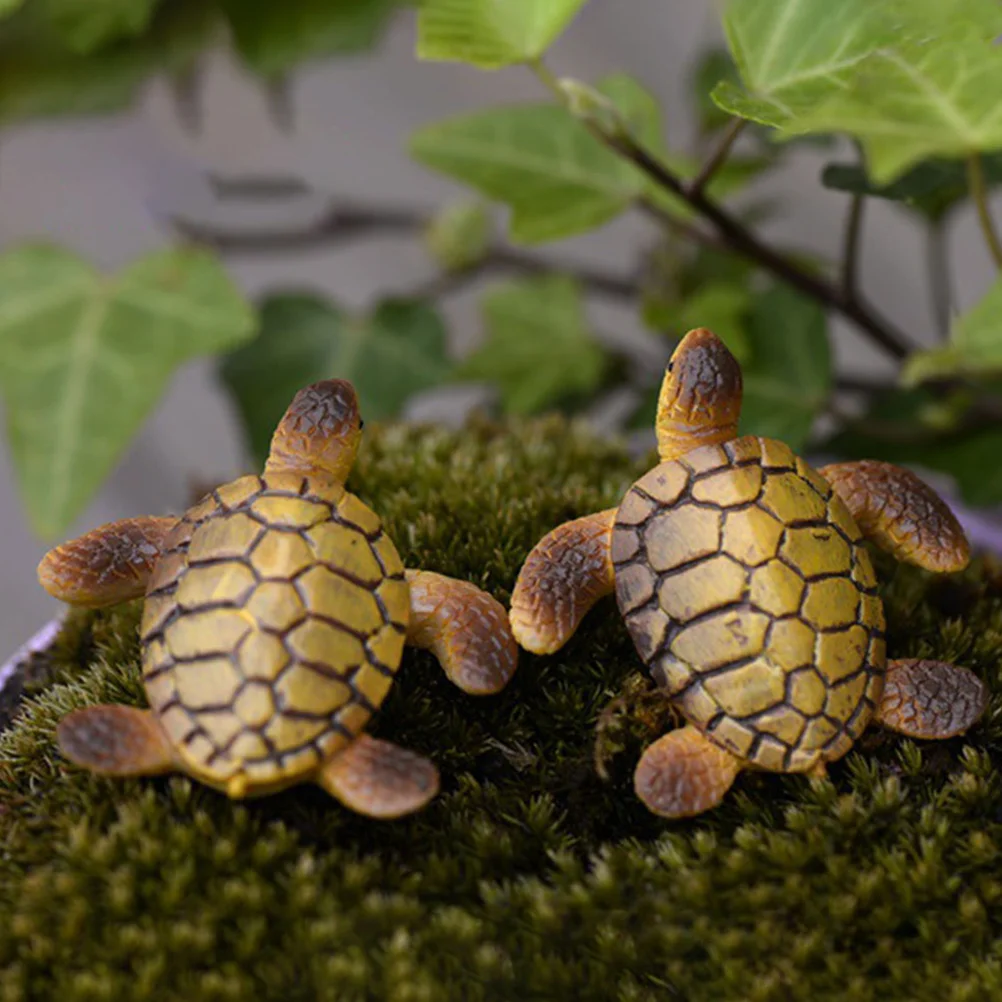 6 Pcs Toy Gardening Landscaping Decor Sea Turtle Mini Small Decoration Resin Miniture
6 Pcs Toy Gardening Landscaping Decor Sea Turtle Mini Small Decoration Resin Miniture