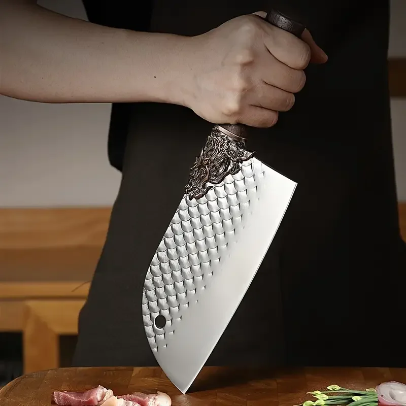 HMTX 1pc Faucet Chopping Knife, Hand Forged Faucet Household Good Knife, Kitchen Sharp Vegetable Knife, Meat Cutting Vegetable S
HMTX 1pc Faucet Chopping Knife, Hand Forged Faucet Household Good Knife, Kitchen Sharp Vegetable Knife, Meat Cutting Vegetable S