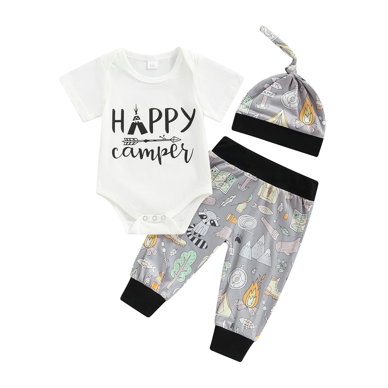 2022-04-09 Lioraitiin 0-12M Newborn Infant Baby Boy 3Pcs Casual Clothing Set Short Sleeve White Bodysuit Top Long Pant Hat
2022-04-09 Lioraitiin 0-12M Newborn Infant Baby Boy 3Pcs Casual Clothing Set Short Sleeve White Bodysuit Top Long Pant Hat