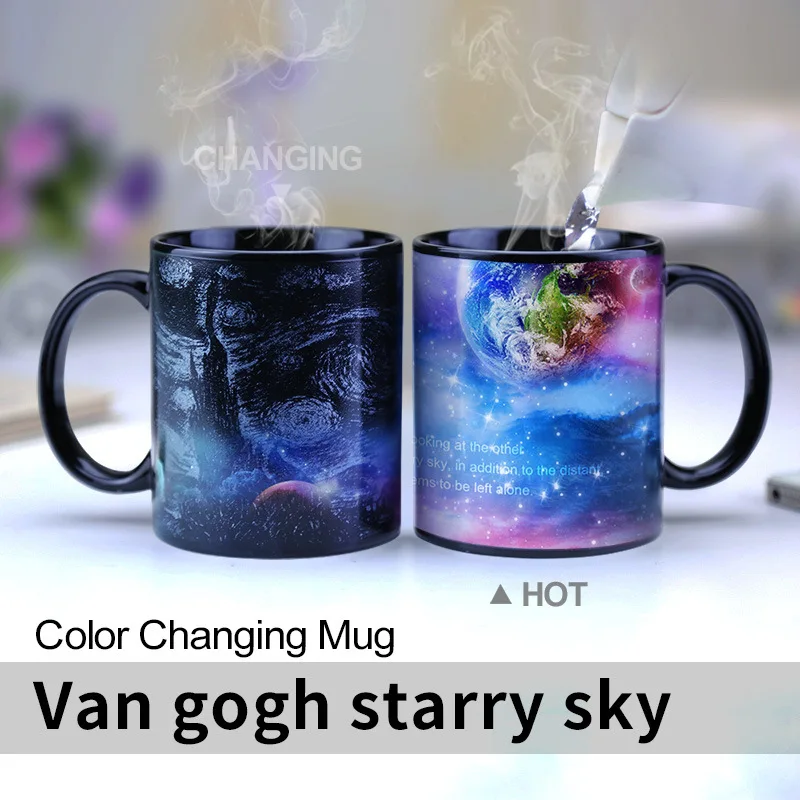 Van Gogh Star Trek Creative Color-changing Cup Home Mug Starry Temperature Ceramic Cup Office Personalized Cup
Van Gogh Star Trek Creative Color-changing Cup Home Mug Starry Temperature Ceramic Cup Office Personalized Cup
