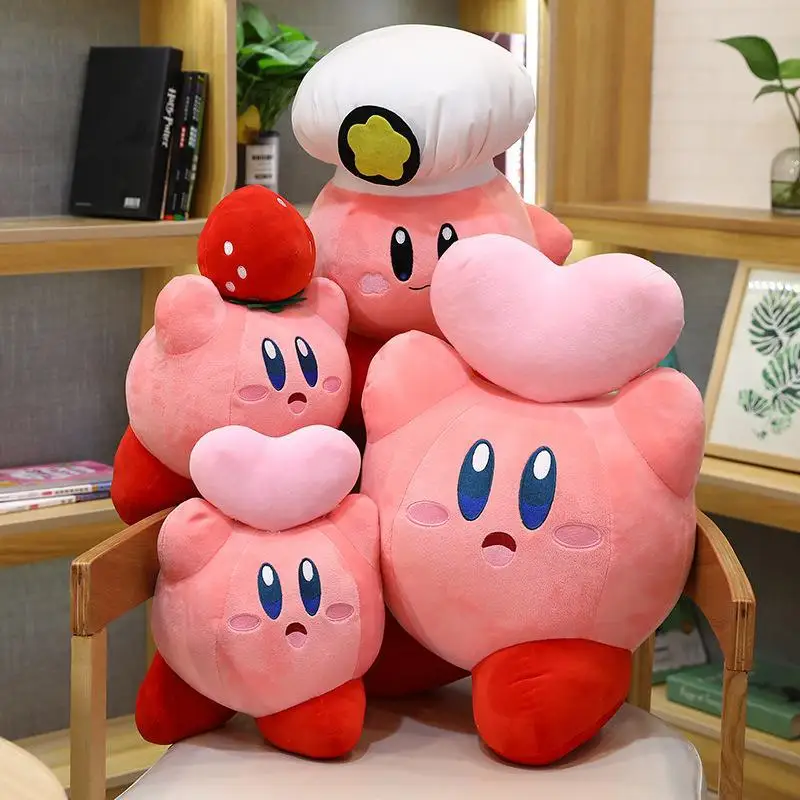 45cm Kirby Star Doll Plush Toy Strawberry Pillow Love Chef Doll Pendant Baby Comfort Children Plush Doll Children Birthday Gift
45cm Kirby Star Doll Plush Toy Strawberry Pillow Love Chef Doll Pendant Baby Comfort Children Plush Doll Children Birthday Gift