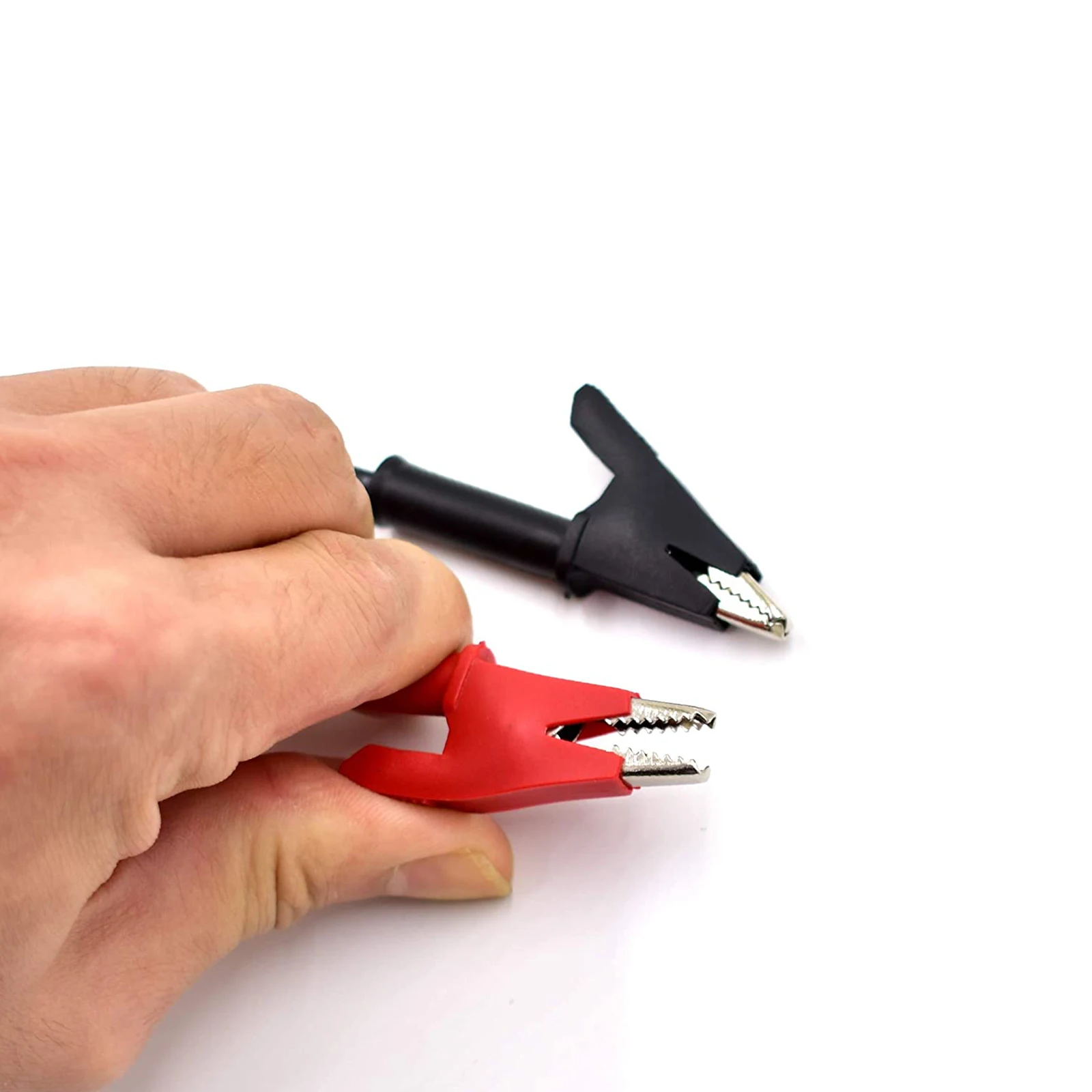 Test Lead Tools For Multimeter 6.6 Ft/2m In Length Alligator Clips Leads Red/black Silicone Test Wire Cable 2PCS
Test Lead Tools For Multimeter 6.6 Ft/2m In Length Alligator Clips Leads Red/black Silicone Test Wire Cable 2PCS