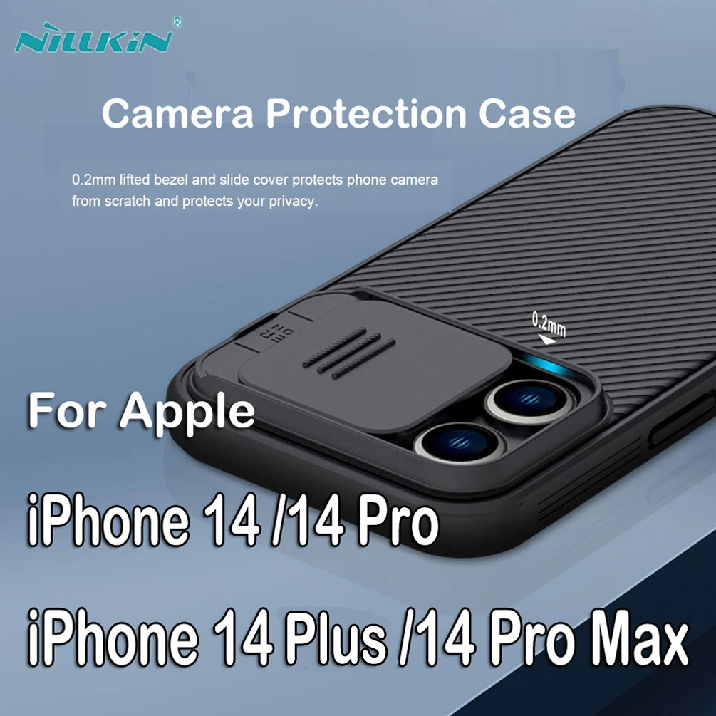 Чехол NILLKIN CamShield Pro для iPhone 14 Pro /14 Pro Max, защитная накладка на заднюю панель для камеры, для iPhone 14, 14 Plus
Чехол NILLKIN CamShield Pro для iPhone 14 Pro /14 Pro Max, защитная накладка на заднюю панель для камеры, для iPhone 14, 14 Plus