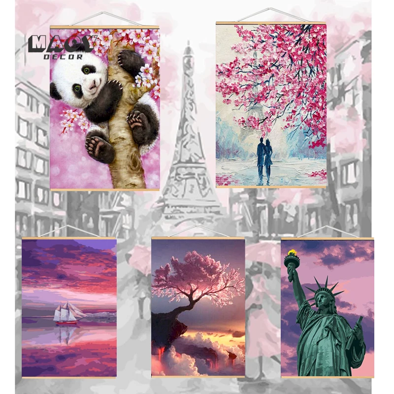 Panda Scenery Frame Poster Pink Landscape Canvas Painting Wall Art Aesthetic Statue Wall Paintings Living Room Home Decoration
Panda Scenery Frame Poster Pink Landscape Canvas Painting Wall Art Aesthetic Statue Wall Paintings Living Room Home Decoration