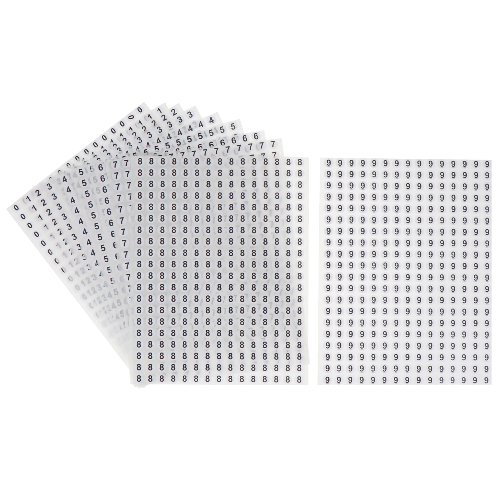 6000pcs Round Serial Number Stickers Self-adhesive Number Paster for Home
6000pcs Round Serial Number Stickers Self-adhesive Number Paster for Home