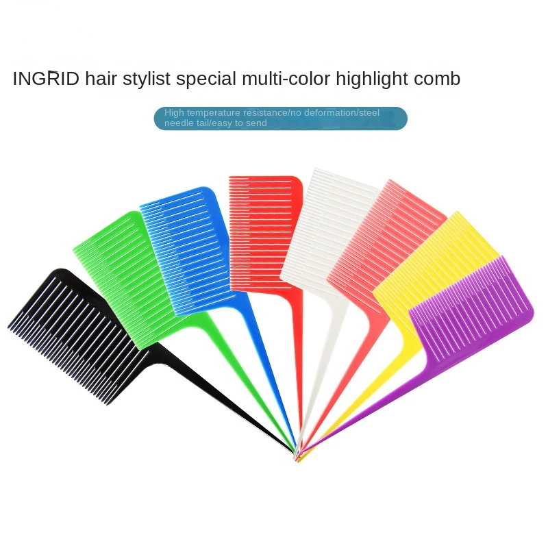 1pc Multi-color High Temperature Resistant Oil Head Plastic Plastic Needle Tip Pick Dye Comb Hairdressing Barber Accessories
1pc Multi-color High Temperature Resistant Oil Head Plastic Plastic Needle Tip Pick Dye Comb Hairdressing Barber Accessories