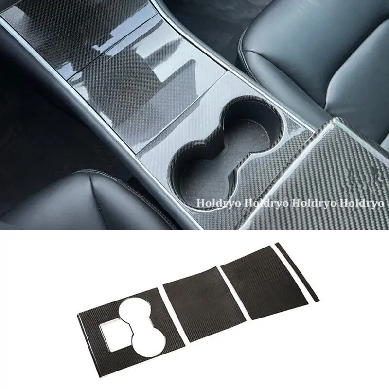 4pcs Dry Carbon Fiber Center Console Panel Trim Cover For Tesla Model 3 2017-19
4pcs Dry Carbon Fiber Center Console Panel Trim Cover For Tesla Model 3 2017-19