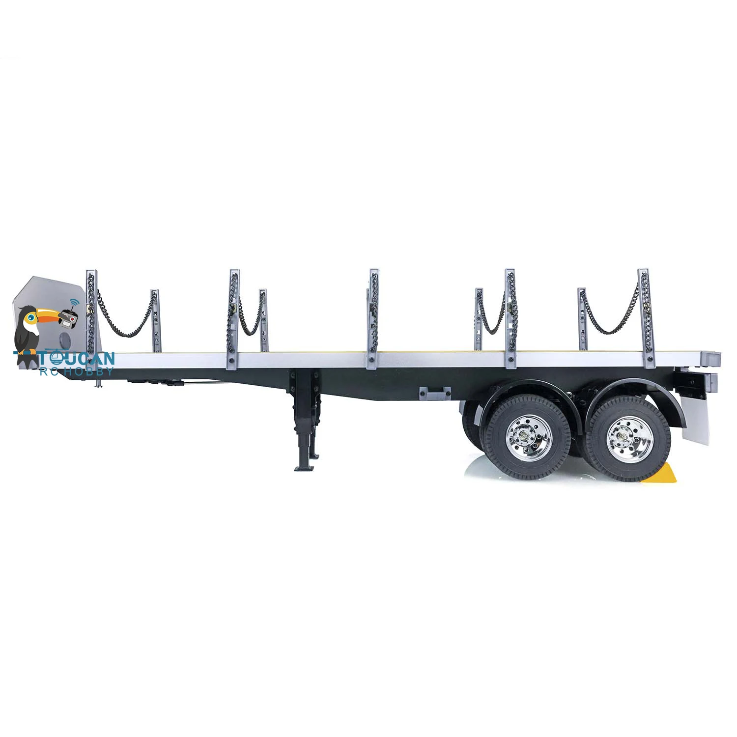 US Stock Hercules 1/14 2Axle RC Tractor Flat Bed Lorry Trailer Post Chain 140406 Model TH01024-SMT2
US Stock Hercules 1/14 2Axle RC Tractor Flat Bed Lorry Trailer Post Chain 140406 Model TH01024-SMT2
