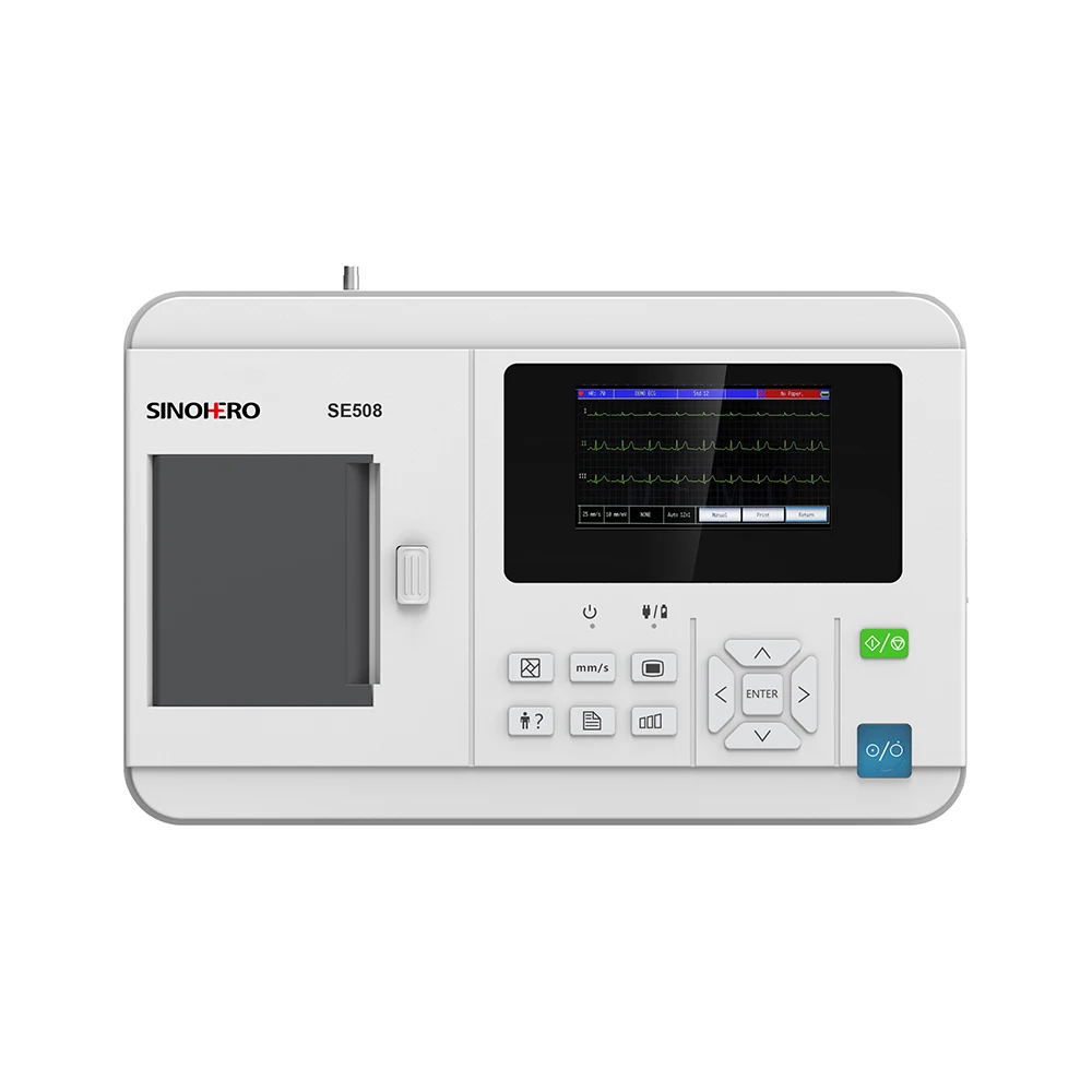 SINOHERO 3 Channel Electrocardiogramm Electronic Hospital ECG Heart Machine Portable EKG Device Ecg/Ekg Machine
SINOHERO 3 Channel Electrocardiogramm Electronic Hospital ECG Heart Machine Portable EKG Device Ecg/Ekg Machine