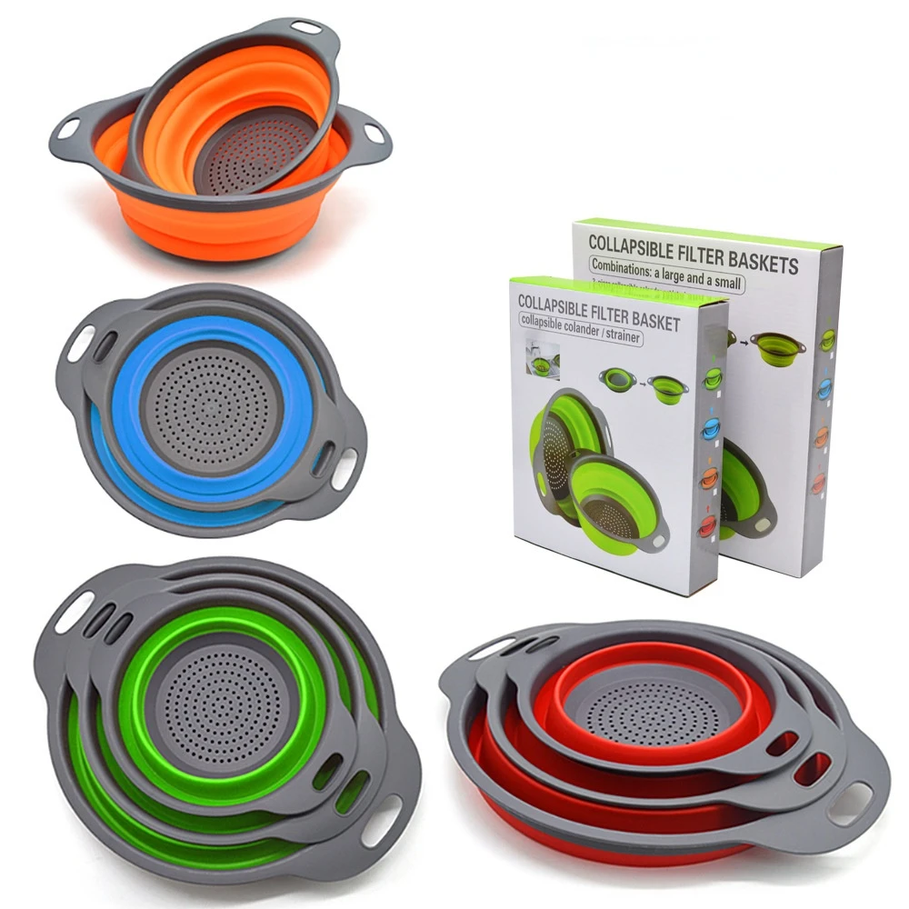 2-piece set of folding drain baskets, round retractable water filter baskets, vegetable baskets, fruit baskets
2-piece set of folding drain baskets, round retractable water filter baskets, vegetable baskets, fruit baskets