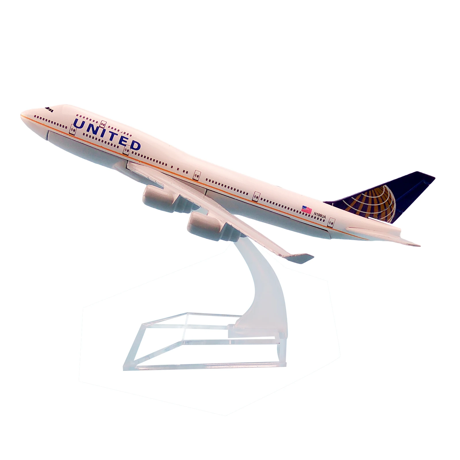 Модель самолета авиакомпании United B747, из металлического сплава, модель самолета Boeing 747
Модель самолета авиакомпании United B747, из металлического сплава, модель самолета Boeing 747